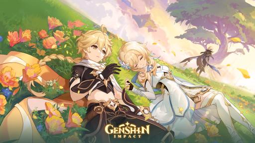 Discovery splash banner for Genshin Impact Official Discord server