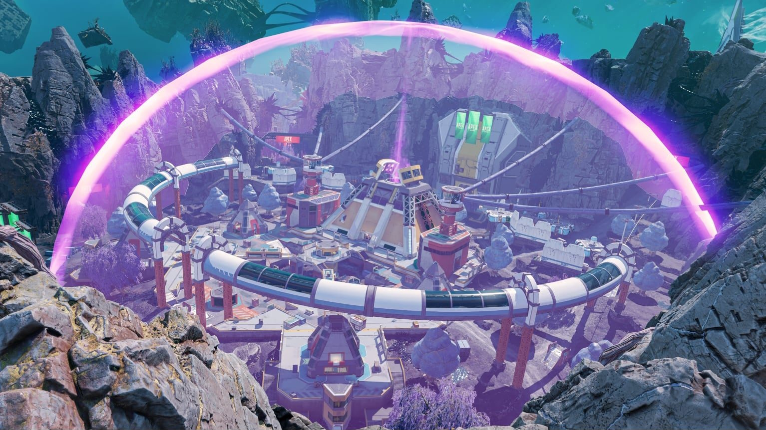 Discovery splash banner for Apex Legends Discord server