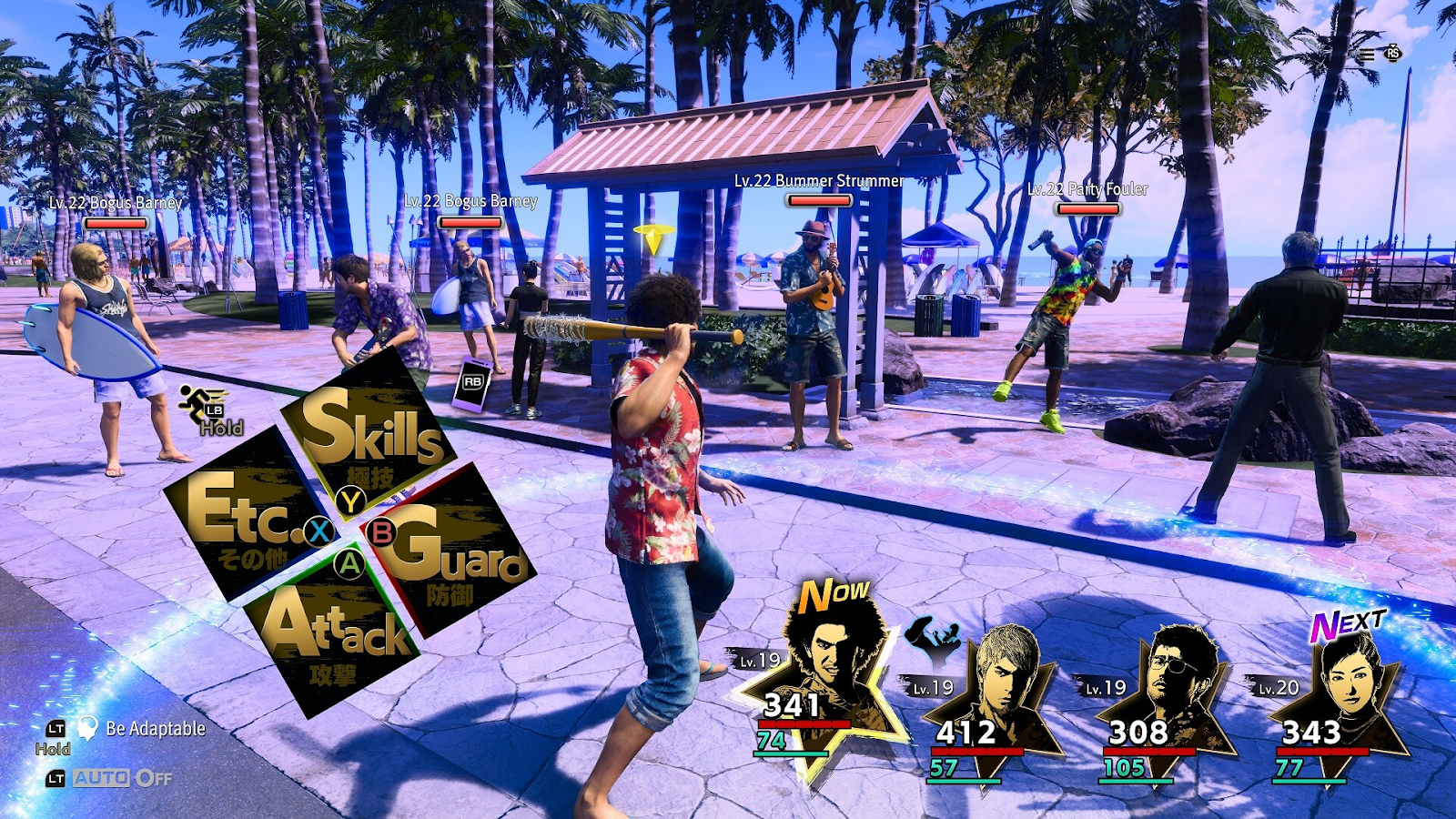 A screenshot from Like a Dragon: Infinite Wealth.