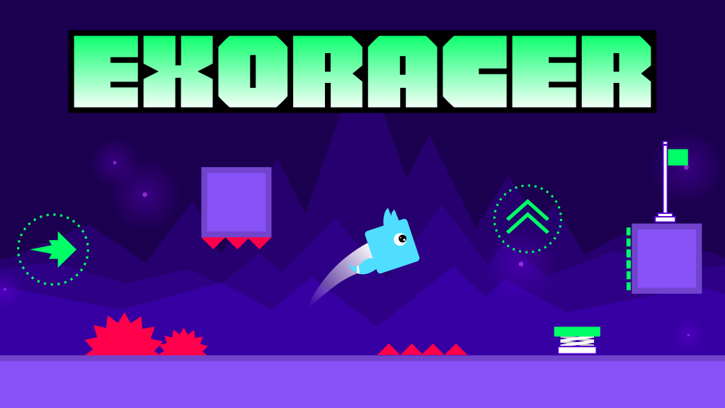 Key artwork for Exoracer.